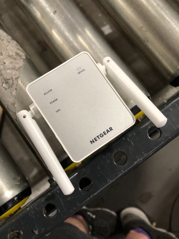 Photo 2 of NETGEAR Wi-Fi Range Extender EX3700 - Coverage Up to 1000 Sq Ft and 15 Devices with AC750 Dual Band Wireless Signal Booster & Repeater (Up to 750Mbps Speed), and Compact Wall Plug Design
