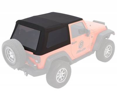 Photo 1 of BESTOP - TREKTOP GLIDE SLANTBACK SOFT TOP FOR MODELS 2007-2018 JEEP WRANGLER