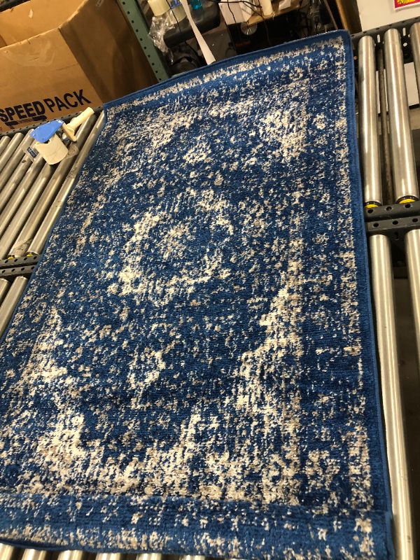 Photo 1 of 3X5 FT BLUE HOME AREA RUG 
