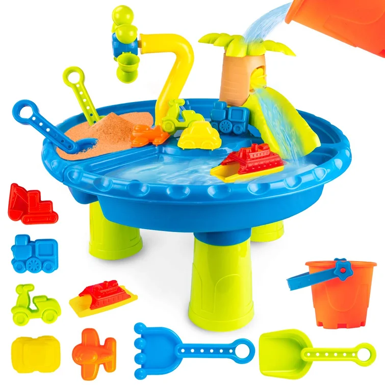 Photo 1 of Water Table For Toddlers, Sand And Water Table Beach Toys Sand Toys Set