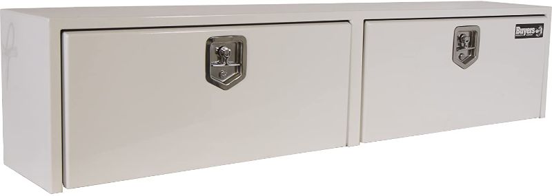 Photo 1 of Buyers Products - 1705181 Heavy Duty Step Box, Diamond Tread Aluminum, 24 x 28 x 18 Inches, 72 INCH LENGTH
