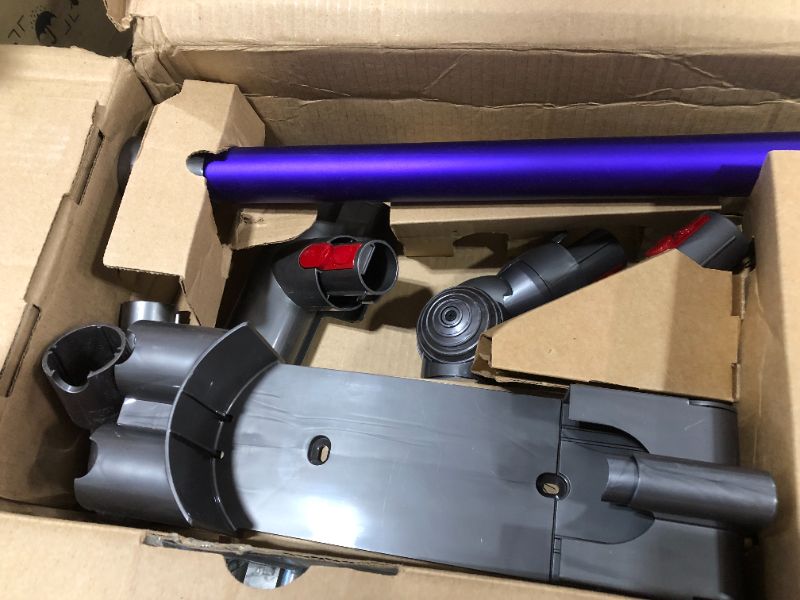 Photo 3 of dyson V8 Animal+ Cord-Free Vacuum, Iron/Sprayed Nickel/Purple (Renewed)
