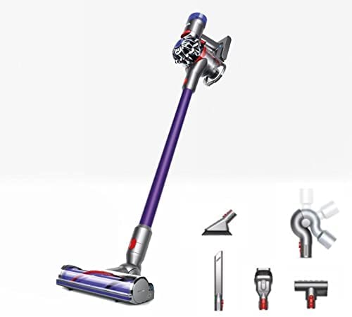 Photo 1 of dyson V8 Animal+ Cord-Free Vacuum, Iron/Sprayed Nickel/Purple (Renewed)
