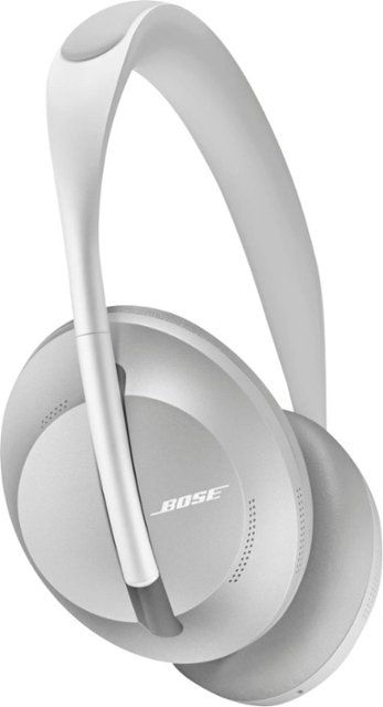 Photo 1 of Bose - Headphones 700 Wireless Noise Cancelling Over-the-Ear Headphones - Luxe Silver