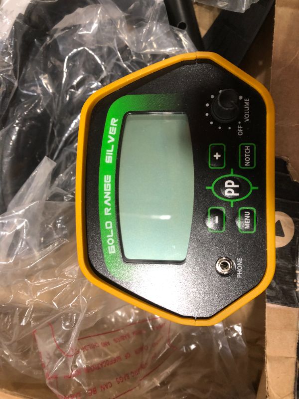 Photo 3 of RM RICOMAX GC-1037 + GC-2007 Metal Detector and Pinpointer for All Age - Lightweight with High Accuracy, Waterproof Design, Search & Pinpoint, Multi-Scene Available, Two-Piece Metal Detector Yellow
