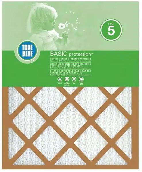 Photo 1 of 14 x 14 x 1 Basic FPR 5 Pleated Air Filter - SET OF 12
