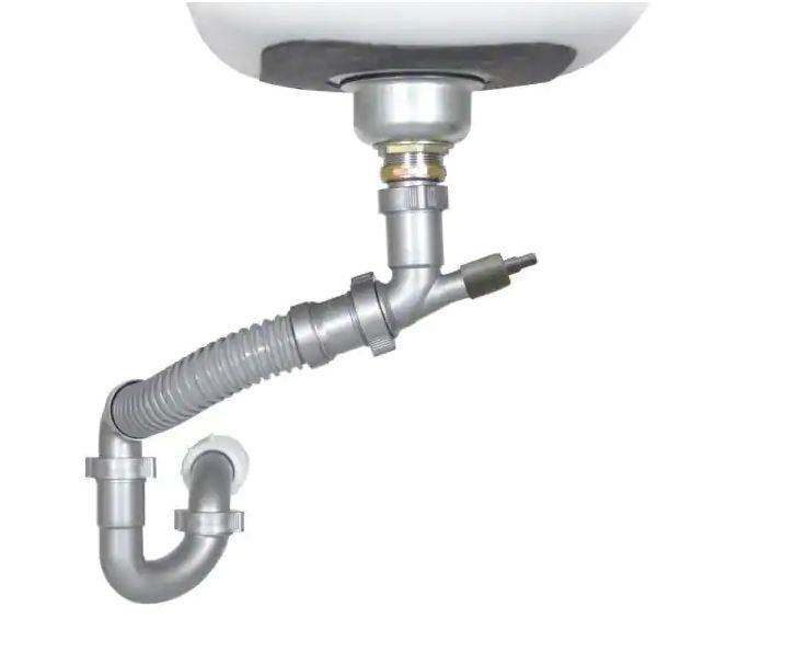 Photo 1 of 1-1/2 in. All-in-One Drain Kit for Single Bowl Kitchen Sinks, Bar Sinks and Utility Sinks
