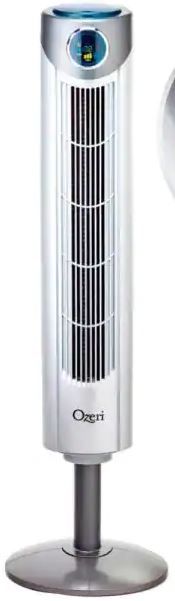 Photo 1 of Ultra 42 in. Wind Fan Adjustable Oscillating Tower Fan with Noise Reduction Technology
