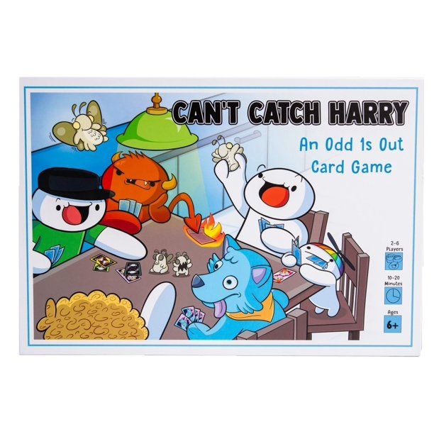 Photo 1 of Breaking Games Can't Catch Harry Card Game
