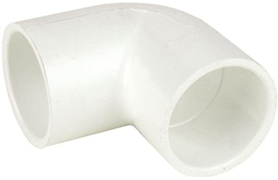 Photo 1 of 1/2 in. x 1/2 in. PVC Sch. 40 90-Degree Slip x Slip Elbows (9-Pack)
