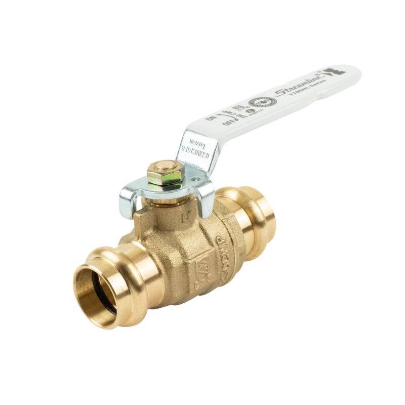 Photo 1 of 1 in. Brass Press x Press Ball Valve
