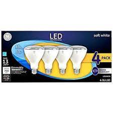 Photo 1 of General Electric 4pk 65W BR30 LED Light Bulb White

