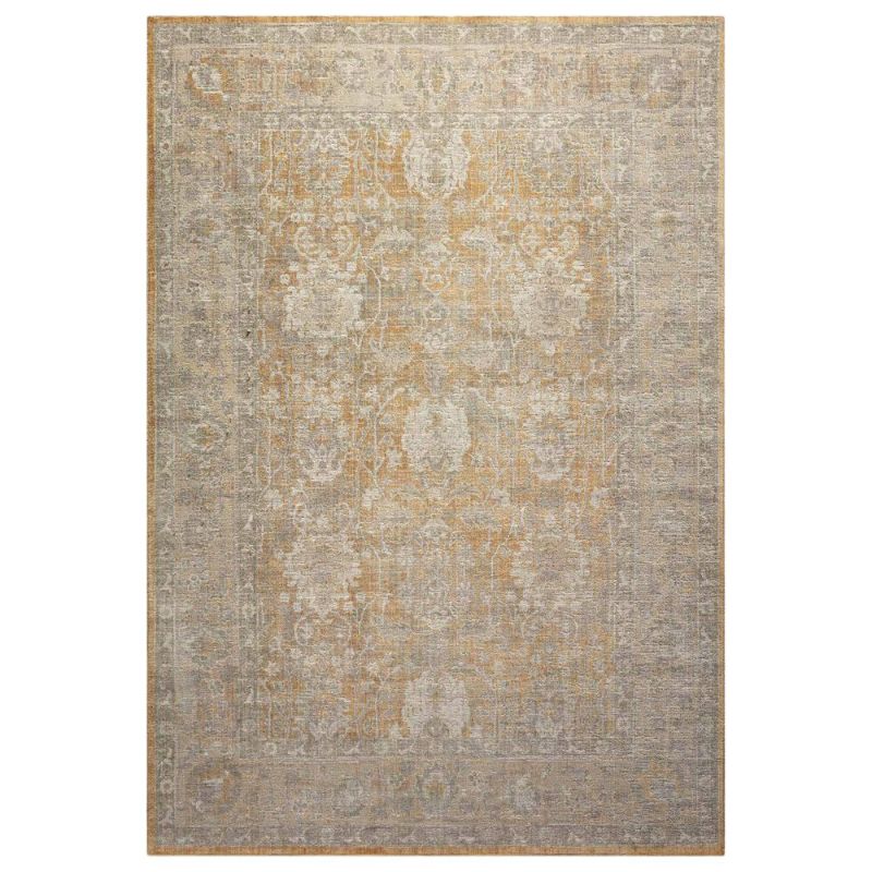 Photo 1 of Chris Loves Julia x Loloi Rosemarie 7'10" x 10' Gold and Sand Area Rug