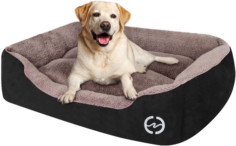 Photo 1 of 24 X 34 INCH PUPPBUDD Pet Dog Bed for Medium Dogs(XXL-Large for Large Dogs),Dog Bed with Machine Washable Comfortable and Safety for Medium and Large Dogs 
