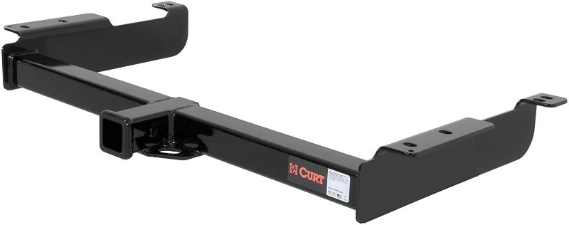 Photo 1 of CURT 13040 Class 3 Trailer Hitch, 2-Inch Receiver, Compatible with Select Chevrolet Express, GMC Savana, Black
