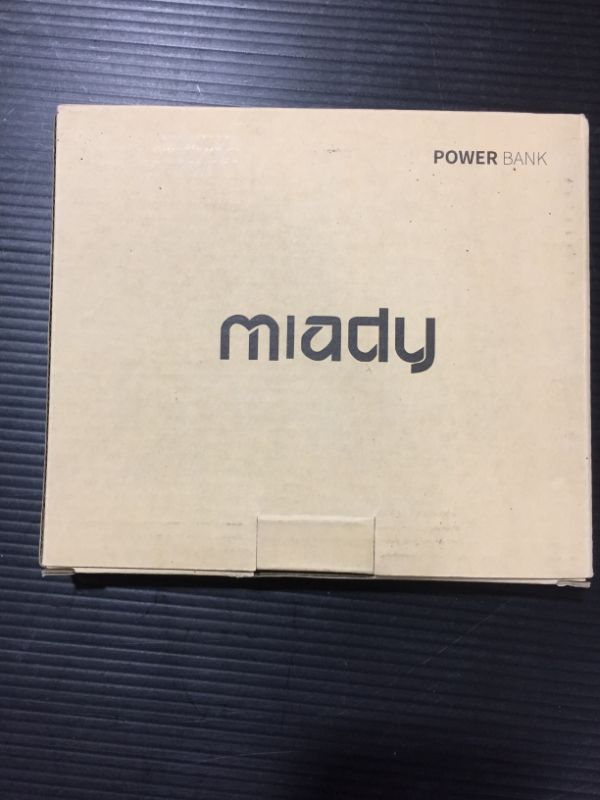 Photo 1 of 2-Pack Miady 10000mAh Dual USB Portable Charger, Fast Charging Power Bank with USB C Input, Backup Charger for iPhone X, Galaxy S9, Pixel 3 and etc …
