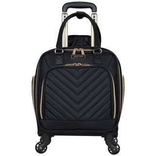 Photo 1 of 17" Softside Chevron 4-Wheel Spinner Carry-on Underseater
