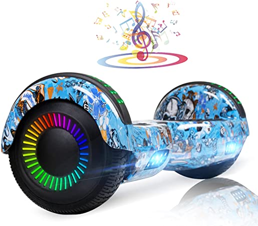 Photo 1 of UNI-SUN Hoverboard for Kids, 2.6 Times Walking Speed, 6.5'' Hoverboard with Bluetooth and Lights---parts only 
