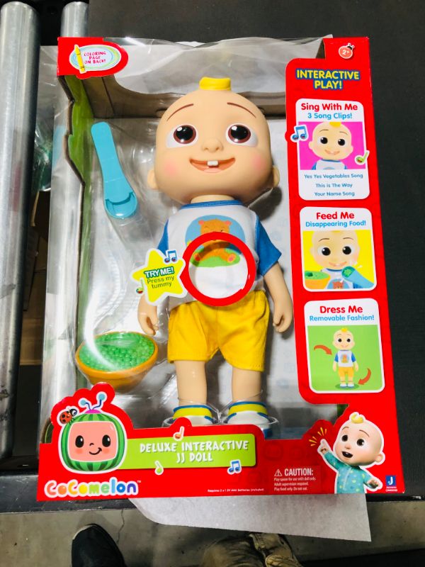 Photo 2 of Cocomelon JJ Deluxe Interactive Doll,CMW0058
