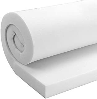 Photo 1 of AK TRADING CO. Professional Upholstery Foam 2" Thick, 36" Wide X 72" Long Regular Density, White
