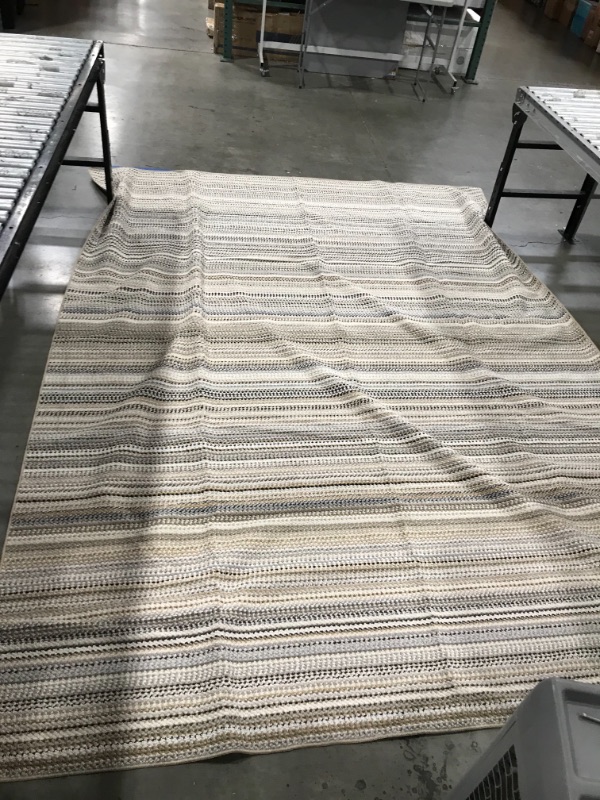 Photo 1 of 12ft x 9 ft Area Rug - White/Beige