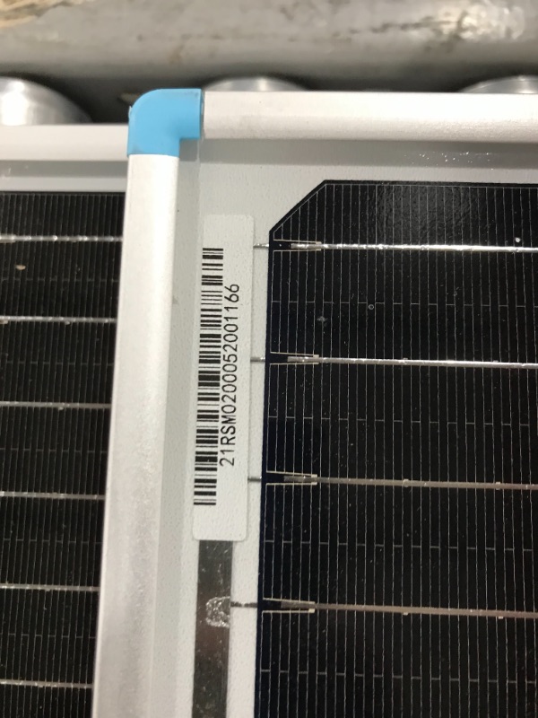 Photo 1 of Renogy 100 Watt 12 Volt Monocrystalline Solar Panel (Compact Design) 2 Pack