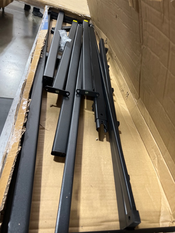 Photo 2 of  Mattress Full Bed Frame - 14 Inch Metal Platform Beds w/Heavy Duty Steel Slat Mattress Foundation (No Box Spring Needed)