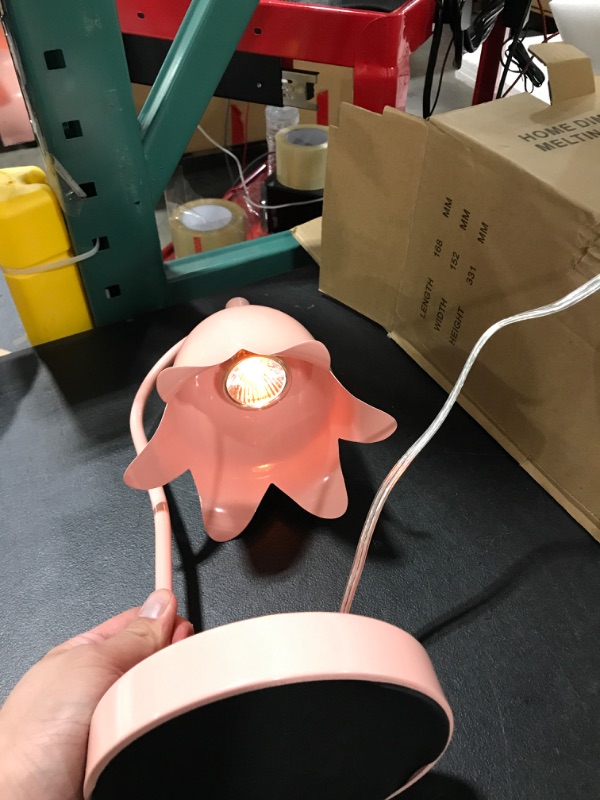 Photo 3 of Aygrochy Candle Warmer lamp, Classic Shape dimmable Wax Melting lamp with Pink Color for Home Decor