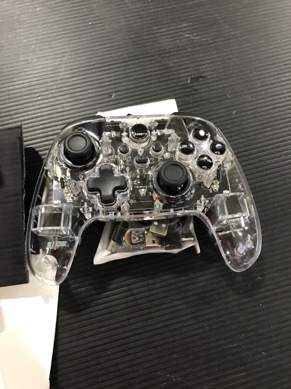 Photo 1 of NexiGo Wireless Controller for Switch/Switch Lite/OLED, Bluetooth Controllers for Nintendo Switch with Vibration, Motion, Turbo and LED Light (Cosmic Nebula)