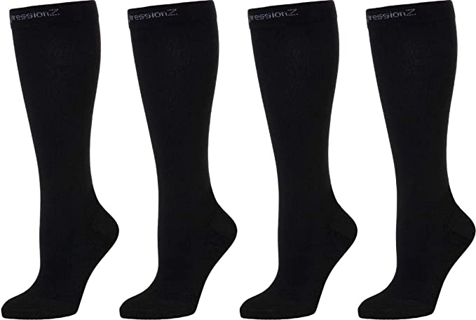 Photo 1 of 3pk of CompressionZ Compression Socks S-M mmHG for Men & Women - Nurses, Runners
