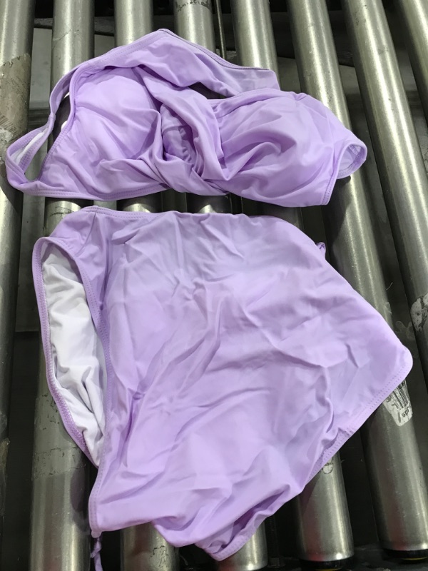 Photo 1 of 2 piece purple bikini set Size L 