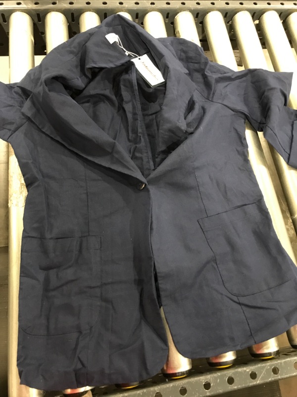 Photo 1 of Blue button up Size L 