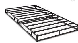 Photo 1 of Amazon Basics Smart Box Spring Bed Base, 9-Inch Mattress Foundation - Twin XL, Tool-Free Easy Assembly