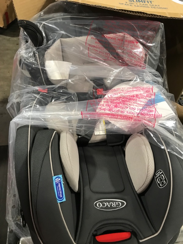 Photo 2 of Graco Slimfit 3 in 1 Car Seat Slim and Comfy Design Saves Space in Your Back Seat