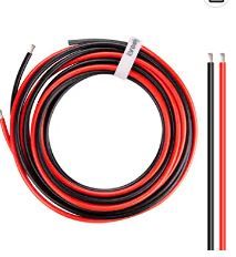 Photo 1 of 10 Gauge Wire - iGreely 30 FT Red & 30 FT Black 10 Gauge Tinned Copper Electrical Wire Cable for Solar Panel Car Audio Automotive Trailer Marine Harness Wiring 10AWG 30Ft