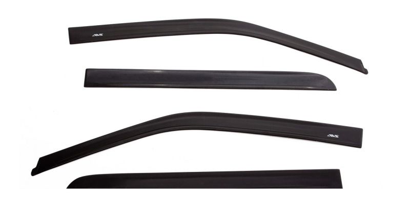 Photo 1 of AVS in-Channel Vent Visors in Smoke, Front and Rear Set (4-Piece)