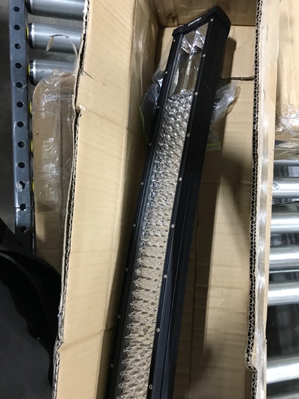 Photo 1 of LED Light Bar Curved with Wiring Harness Quad-Row 50In 1368W oEdRo Spot Flood Combo Led Lights Work Lights Fog Driving Light Off Road Light 12/24V Fit for Pickup Jeep SUV 4WD 4X4 ATV UTE TruckTractor