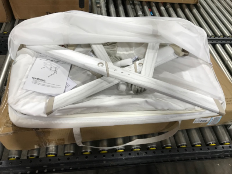 Photo 1 of Evolur Stellar Bassinet and Bedside Sleeper, White