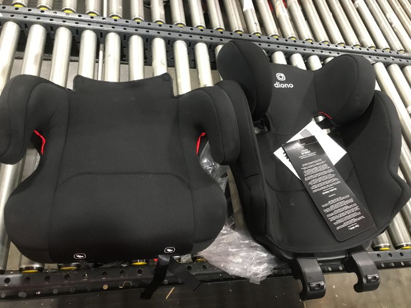 Photo 2 of Diono Cambria 2 XL 2022, Dual Latch Connectors, 2-in-1 Belt Positioning Booster Seat, High-Back to Backless Booster with Space and Room to Grow, 8 Yea
