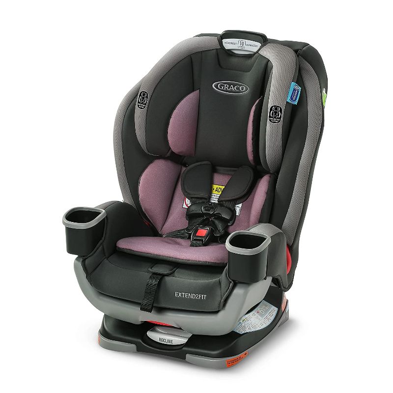 Photo 1 of Graco Extend2Fit Convertible Car Seat, Ride Rear Facing Longer with Extend2Fit, Gotham
