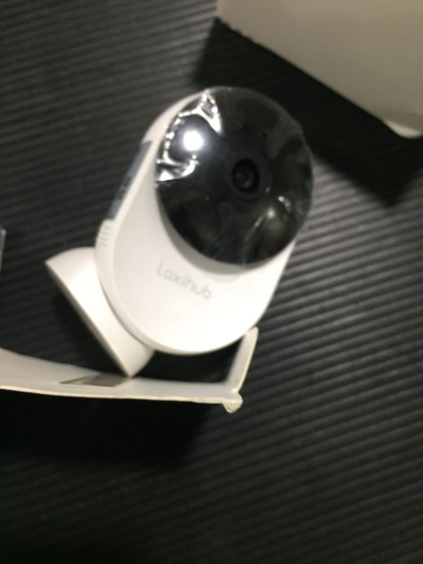 Photo 1 of Pet Camera 5GHz WiFi Serurity Camera Laxihub Indoor Home Baby Camera Monitor 1080P Dog/Cat Cam with App, Human Motion Detection Area Customized, 2-Way Audio, Night Vision, 2.4GHz/5GHz Dural WiFi Bands
