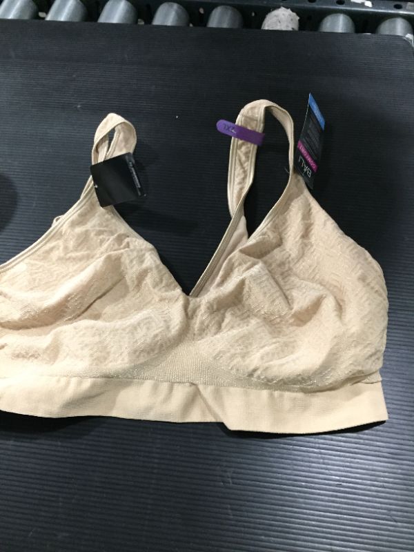 Photo 2 of Bali Comfort Revolution ComfortFlex Fit Wirefree Bra Nude Retro 2XL Women's
