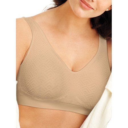 Photo 1 of Bali Comfort Revolution ComfortFlex Fit Wirefree Bra Nude Retro 2XL Women's
