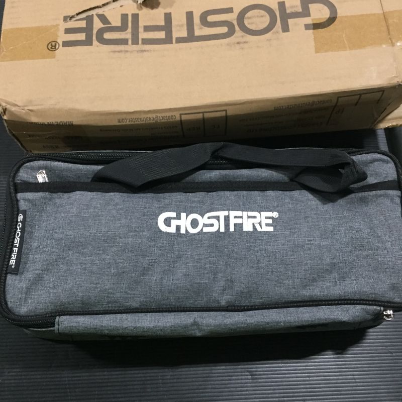 Photo 2 of Ghost Fire Guitar Pedal Board Aluminum Alloy 1.08lb Effect Pedalboard 13.7''x5.5''x1.9" with Carry Bag