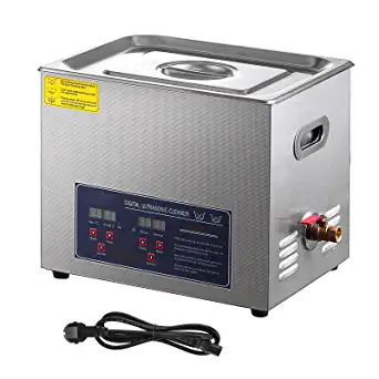 Photo 1 of SHZOND Ultrasonic Cleaner 2.64Gal / 10L Sonic Cleaner Stainless Steel Heated Ultrasonic Cleaner 240W Ultrasonic Power Ultrasonic Jewelry Cleaner (2.64Gal)
