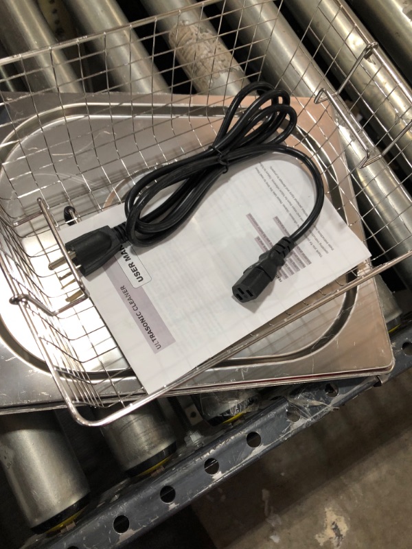 Photo 1 of SHZOND Ultrasonic Cleaner 2.64Gal / 10L Sonic Cleaner Stainless Steel Heated Ultrasonic Cleaner 240W Ultrasonic Power Ultrasonic Jewelry Cleaner (2.64Gal)
