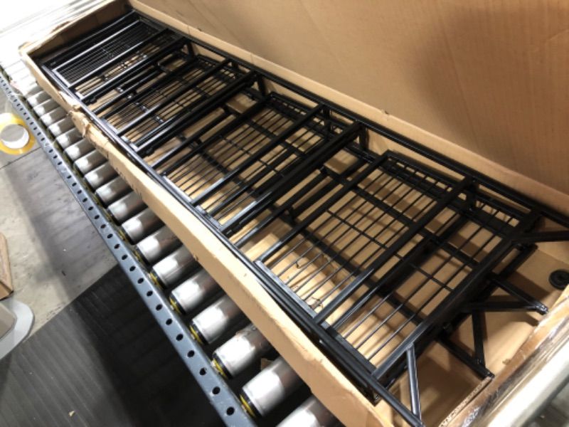 Photo 2 of Convenience Concepts Xtra Storage 5 Tier Folding Metal Shelf, Black
