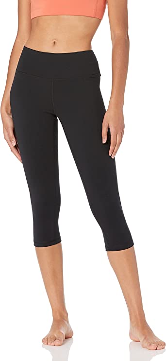 Photo 1 of Amazon Essentials Women's Studio Sculpt Mid-Rise Capri Yoga Legging--- large 
