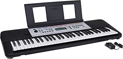 Photo 1 of YAMAHA YPT260 61-Key Portable Keyboard with Power Adapter (Amazon-Exclusive)
