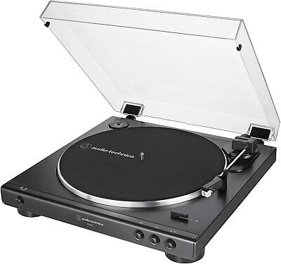 Photo 1 of Audio-Technica AT-LP60X 2-Speed Belt-Drive Automatic Stereo Turntable - Black PARTS ONLY
